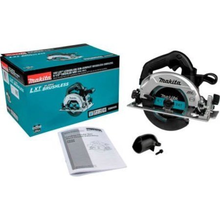 MAKITA Makita LXT Cordless 6-1/2in Circular Saw, Tool Only, Lithium-Ion, Brushless, 18V, 5000RPM XSH04ZB